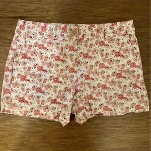 LOFT patterned shorts